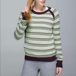 Lululemon herringbone sweater size 4
